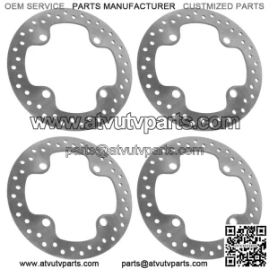 4 Front Rear Brake Disc Rotor for Polaris RZR XP 1000/ RZR XP 4 1000 2014 - 2021 (For: Polaris)