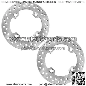 2 Front Brake Disc Rotor for Polaris Ranger Crew XP 1000 2017-2018 (For: Polaris)