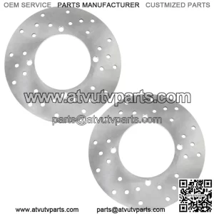 2 Rear Brake Disc Rotor for Polaris Ranger XP 570 800 900 1000 2010 2011-2019 (For: Polaris)