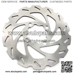 Front Rear Brake Disc for Yamaha YFM700R Raptor/YFZ450 2006-2012