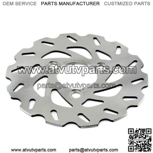 Front Rear Brake Disc for Suzuki LT-Z400 Quadsport 2003-2014