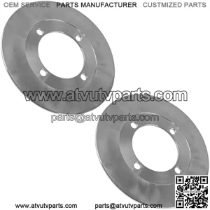 Front Left and Right Brake Disc Compatible with Suzuki Eiger 400 LTF400 LTF400F 2x4 4X4 2002 2003-2007