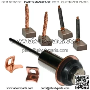 Starter Brushes Contact Kit for 228000-8841 Kawasaki KAF620 MULE 3000 3010 401