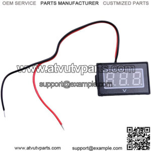 36V Golf Cart Digital Volt Meter Battery Gauge Golf for Club Car Cart E-Bike Bicycle Motorcycle Yamaha 12 24 36 48 Volt - Blue