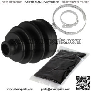 Front Axle Outer CV Boot Kit for Kawasaki Prairie 650 KVF650 4X4 2002 2003