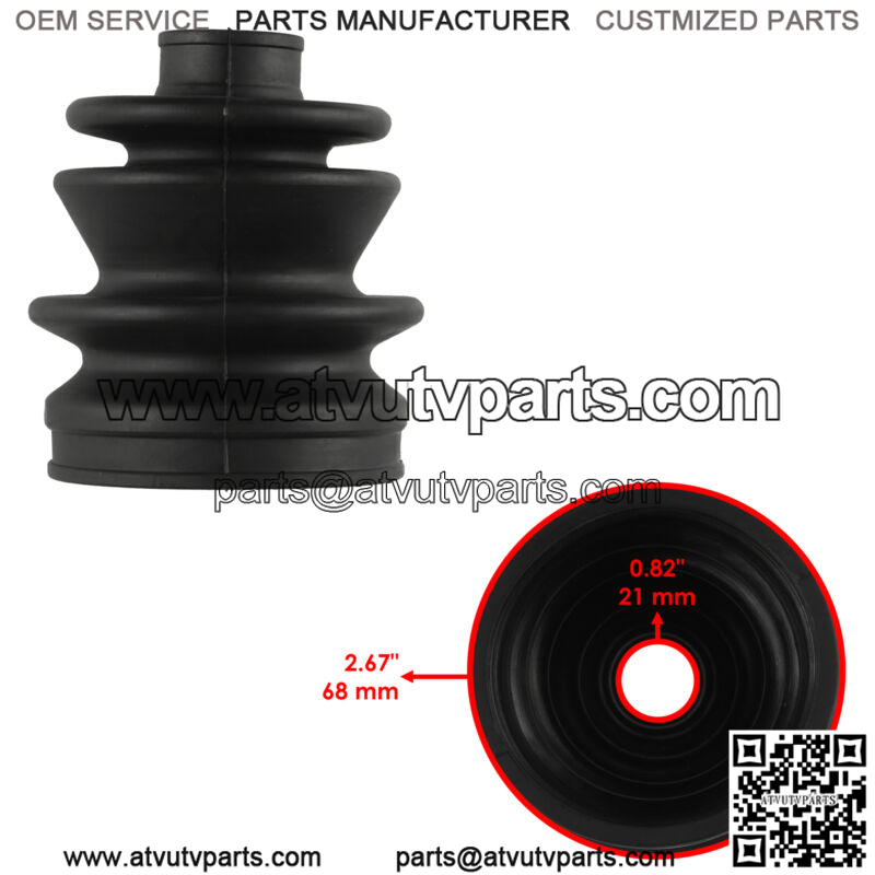 Rear Axle Inner CV Boot Kit for Arctic Cat 700 4X4 2006-2010 - Image 2