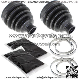 Rear Axle Outer Inner CV Boot Kit for Can-Am Outlander 800R 2009-2012 2014 2015