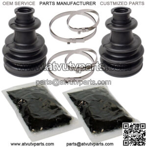 Front Right Left Axle CV Boot Kit for Polaris Ranger 500 4X4 EFI 2008-2013