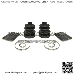 Front Outer CV Boot Kits for Kawasaki Mule 610 4x4 2005-2008, Heavy Duty (For: Kawasaki Mule 610)