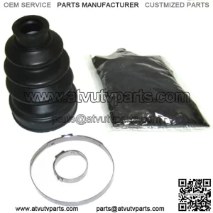 Front Inner CV Boot Kit for Kawasaki Bayou 300 400 & Mule 2510 3010, 49006-1320 (For: Kawasaki Mule 2510)