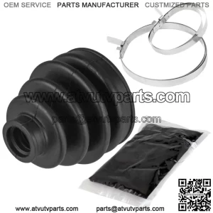 Front Axle Outer CV Boot Kit for Polaris RZR XP 1000 / RZR XP 4 1000 2017-2020 (For: Polaris)