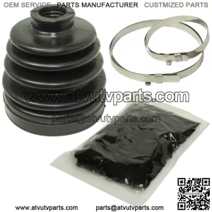 Rear Axle Outer CV Boot Kit for Polaris RZR XP 1000 2015 2016 2017 (For: Polaris)