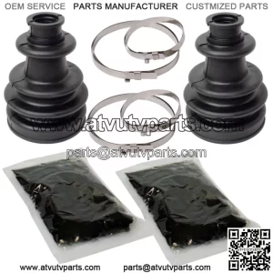 Front Right Left Axle CV Boot Kit For Polaris General 1000 Eps 16-2017 / 2203440 (For: Polaris)