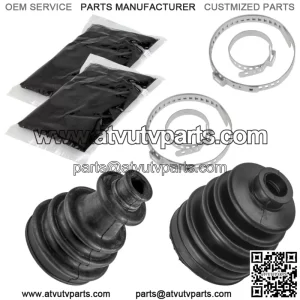 Rear Axle CV Boot For Polaris General 1000/General 4 1000 18-22 Inner And Outer (For: Polaris)