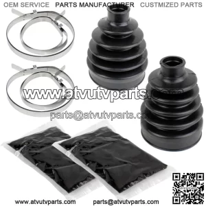 Rear Axle Outer And Inner CV Boot Kit for Polaris Scrambler 1000 2015 2016 2017