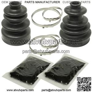 Front Axle Inner Outer CV Boot Kits for Polaris Sportsman 800 EFI 2006 2007 (For: Polaris Sportsman 800)