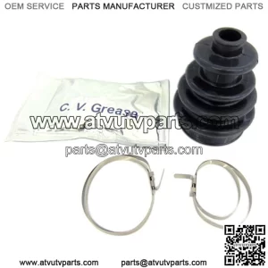 Front Outer CV Axle Boot Kit for Suzuki 2002 05-07 Eiger 400 LTA400F LTF400F 4x4 (For: More than one vehicle)