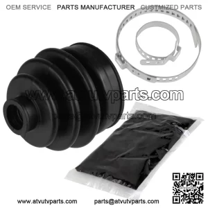 Front Axle CV Boot Kit for Yamaha Rhino 660 YXR660F 4X4 2005 2006 2007