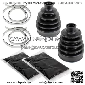 Rear Axle Outer And Inner CV Boot Kit for Polaris Ranger XP 800 2012