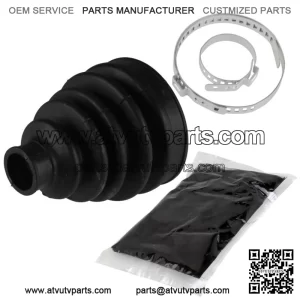 Rear Axle Outer Inner CV Boot Kit for Can-Am 705500870, 705501864, 705501777