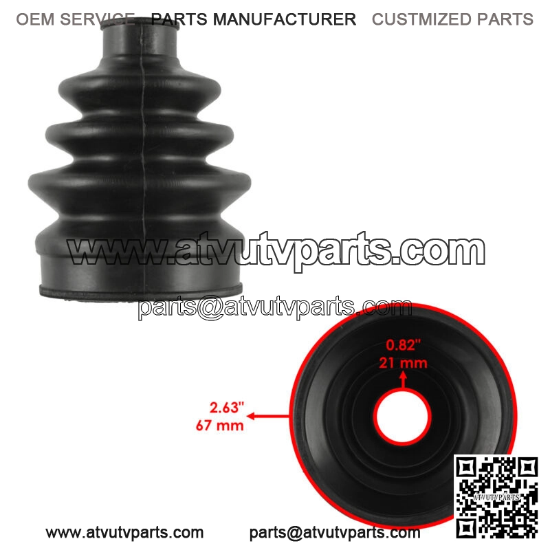 Front Axle Inner CV Boot Kit for Can-Am Defender 1000 / Defender Max 1000 17-19 - Image 2