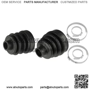 Rear Axle Outer And Inner CV Boot Kit for Yamaha Rhino 700 YXR700F Fi 2008-13(For: Yamaha Rhino 700)