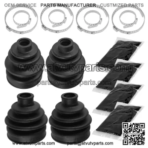 Suzuki KingQuad 400 LT-A400/F400 08-24 Front Inner/Outer CV Boot Kit