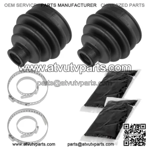Suzuki KingQuad 400 LT-A400/F400 08-24 Front Outer CV Boot Kit (Left/Right)