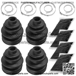 Kawasaki Brute Force 750 KVF750 08-21/650 KVF650 09-13 Rear Axles CV Boots