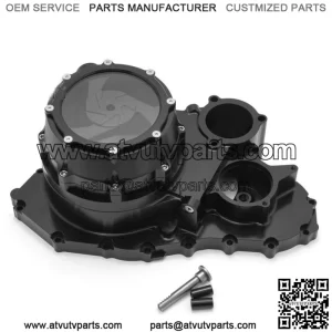 Aluminum Billet  Lock Up Clear Clutch Cover For Yamaha Raptor 700 YFM700R 2006+