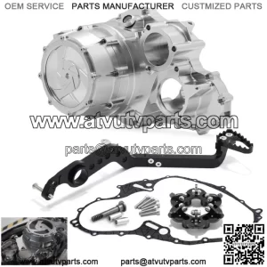 New ListingLock Up Out Clutch Cover Kit Brake Lever Gasket For Yamaha Raptor 700 06-23
