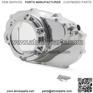 Silver Billet Clutch Cover For Yamaha Banshee 350 Lock Up Dipstick YFZ350 87-06