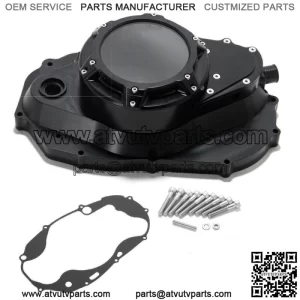 Billet Aluminum Black Lock Up Clutch Cover + Gasket for Yamaha Banshee 350 87-06