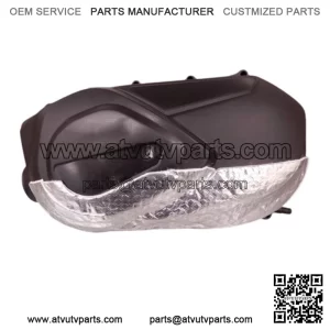 Can Am CVT Belt Cover plus Heat Shield 13 bolt Commander Maverick 420612318