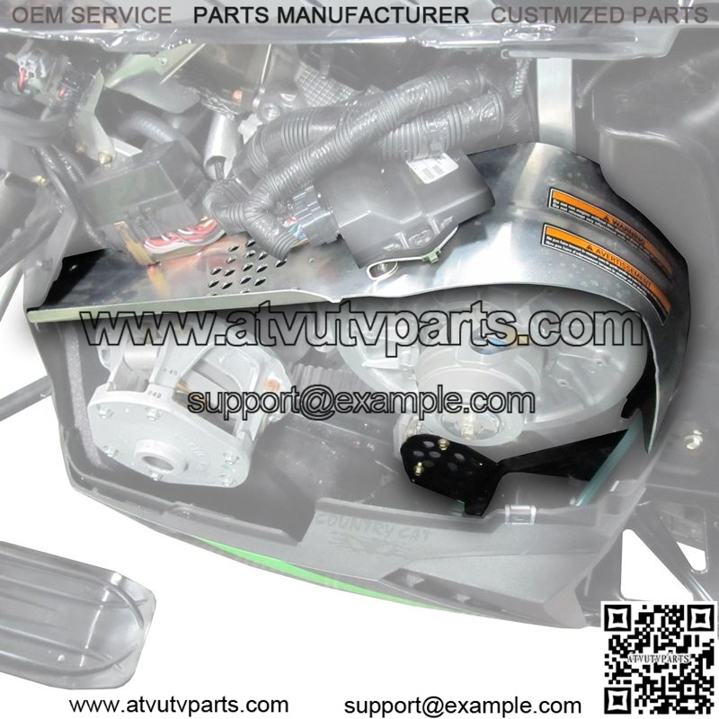 Arctic Cat One Piece Clutch Guard Kit - 2012-2014 ZR F XF M 1100