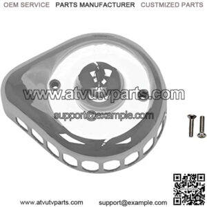 Cycle Mini Teardrop Air Cleaner Cover Chrome 170-0367