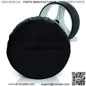 Zip Rear Wheel Covers, Black