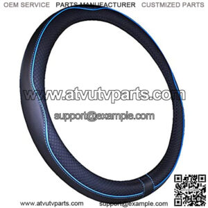 Boat Steering Wheel Cover Microfiber Leather 13-13.5 inch