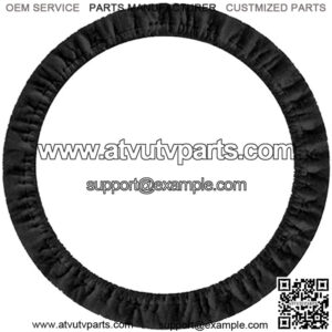 31100 Black Stretch-On Steering Wheel Cover