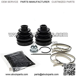 Front CV Axle Boot Kit For Honda Foreman Rubicon 500 Rincon 650 680 Rancher 420 44230-HN8-A41 44240-HP5-601 ATV