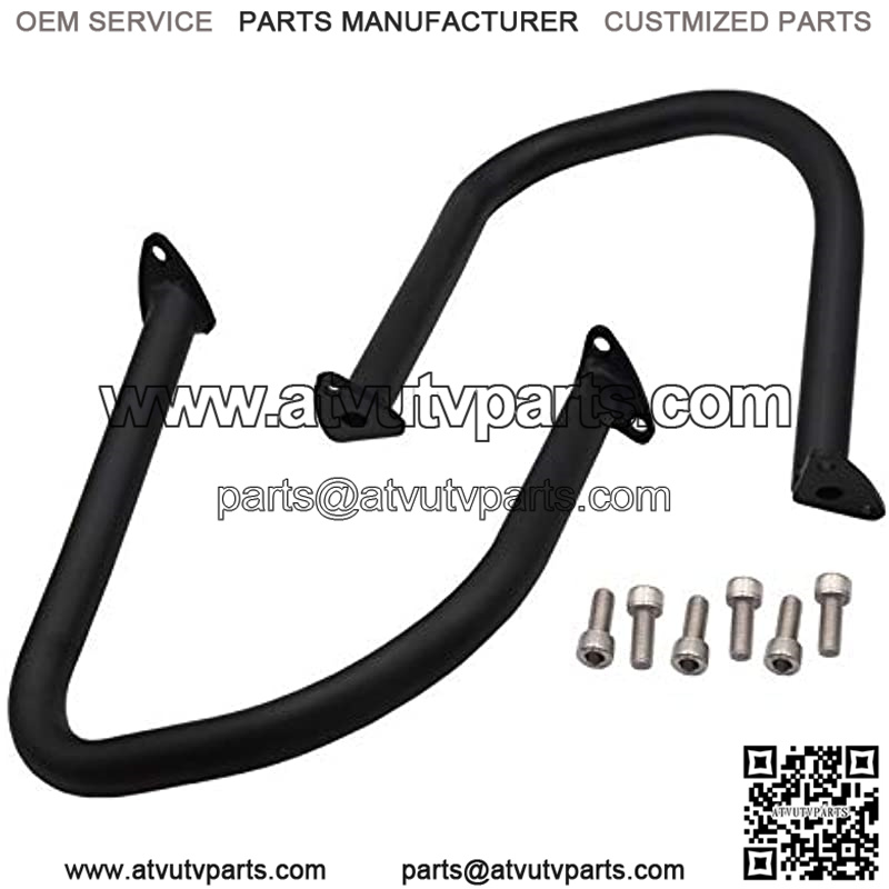 Black Rear Engine Protect Guard Highway Crash Bars Compatible with Indian Chief Chieftain Springfield Vintage Dark Horse Roadmaster 2015-2021 - Image 3