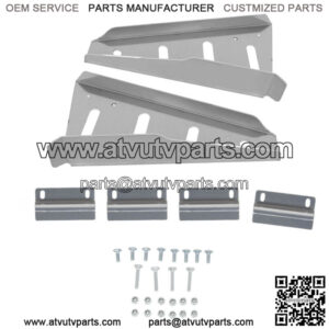 Pair 1/8" Aluminum Front A-ARM Guards For RZR 1000 XP 2014-2018 Lower New