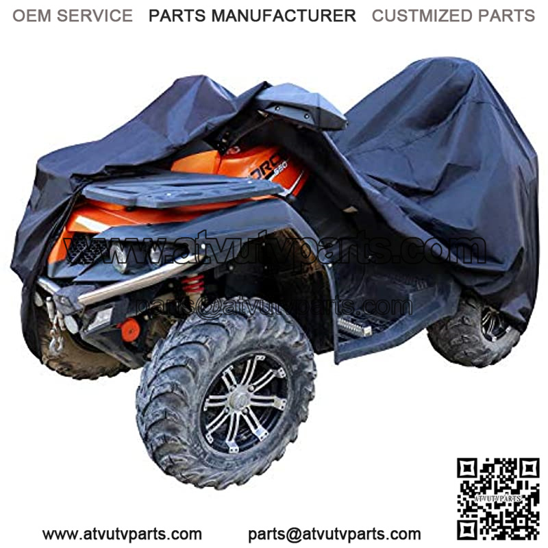 Amazon Basics Weatherproof Standard ATV Cover - 150D Oxford, ATVs up to 102"