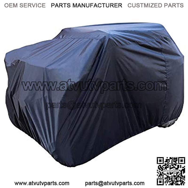 Amazon Basics Weatherproof Standard ATV Cover - 150D Oxford, ATVs up to 102" - Image 2