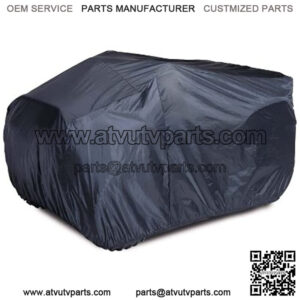 Dowco 26041-01 Indoor/Outdoor Water Resistant Reflective ATV Cover: Black, XX-Large