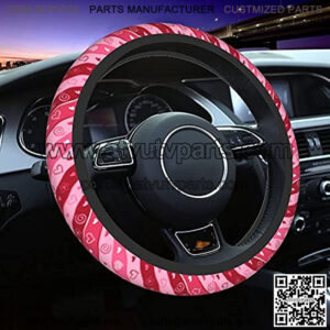 Hearts Flower Steering Wheel Cover Non Slip Protect The Original Steering Wheel from Wear, for Cars to Suvs and Atvs, Then Trucks
