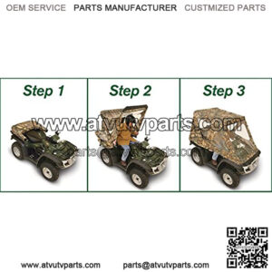 Intruder QuikCab Convertible ATV Cover - Camouflage, Model Number 52800