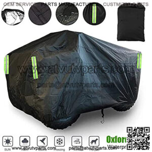 ATV Cover Oxford Cloth for Polaris Sportsman Yamaha Grizzly Honda Kawasaki With Straps Reflective Storge
