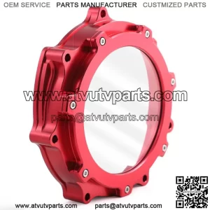Anodized Red Billet Clutch Cover for YAMAHA YFZ450 YFZ450R YFZ 450R 2006-23