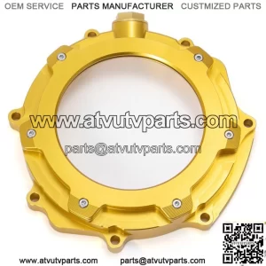 Billet Gold Clutch Cover for Suzuki Quadracer 450 LT-R450 2006-2009 11371-45G00